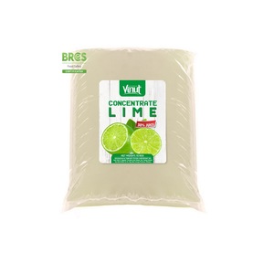 น้ำมะนาวเข้มข้น 30% 50 บริกซ์ คั้นสด บรรจุถุง 10 กก. คุณภาพพรีเมียม VINUT รับผลิต OEM แบรนด์ส่วนตัว สำหรับธุรกิจอาหารและเครื่องดื่ม ขายส่ง - Product Image 1