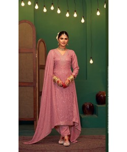 Ready Made Girls Kids Ladies Suits Traditional Muslim Clothing <b>White</b> Color Velvet Vintage Short Party Wear Wholesale Indian - Product Image 1