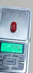 Coral Rojo Natural, Gema de Corte Ovalado, Calidad Fina para Joyería, Procedente de Rajastán - Product Image 3