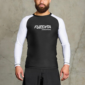 เสื้อยืดแขนยาวสำหรับออกกำลังกาย ออกแบบลายพิมพ์แบบซับลิเมชั่น เสื้อผ้าบอดี้บิลดิ้ง เสื้อผ้ากีฬา เสื้อผ้าสตรีทแวร์ เสื้อผ้ารัดรูปสำหรับผู้ชาย - Product Image 1