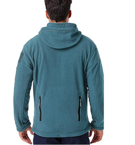 เสื้อแจ็คเก็ตมีฮู้ดผ้าฟลีซสำหรับผู้ชาย - Product Image 5