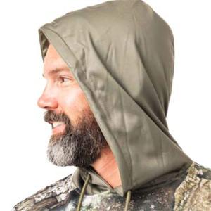 Green Camo Fleece Hoodie para Hombres-Material de Alto Rendimiento con Capucha Ajustable y Bolsillos Espaciosos PARA LA Comodidad al Aire Libre - Product Image 5