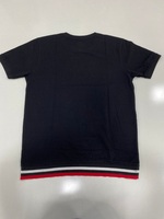 T-shirt pour homme en coton 100% tricoté de qualité supérieure, couleur unie, manches courtes, coupe classique, impression personnalisable, sérigraphie