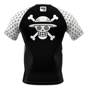 Rashguard BJJ à manches courtes personnalisé, respirant, à compression, pour enfants et adultes - Équipement d'entraînement professionnel de grappling MMA - Product Image 4