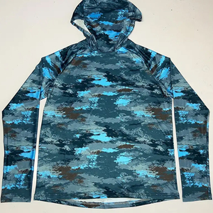 Esdy Sweats à capuche chauds pour hommes pour la pêche en plein air Sweats à capuche en polaire pour la chasse et le combat Pêche personnalisée Boutonné Manches longues Séchage rapide - Product Image 3