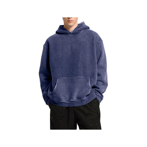 2025 haute demande femmes léger 100% coton polaire pull à capuche solide numérique bas quantité minimale de commande hiver récolte sweats à capuche vente en gros - Product Image 4