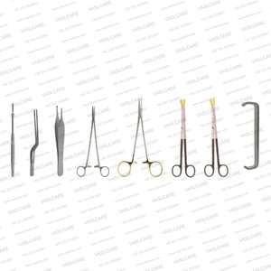 Juego de Instrumentos Quirúrgicos de Oído, Nariz y Garganta de Acero Inoxidable Alemán Manual de la Mejor Calidad, 104 Piezas, Certificado CE, Timpanoplastia, Cuidado de Vías Respiratorias - Product Image 2