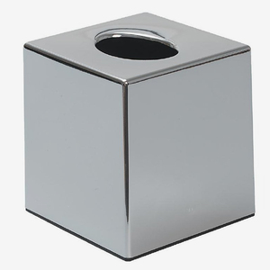 Stainless Steel Silver <b>Hammered</b> Tissue Box <b>Holder</b> - Product Image 2