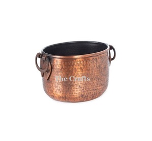 Macetas de Cobre Martillado con Plantas de Jardín de Primera Calidad, Macetas para Uso en Interiores y Exteriores - Product Image 2