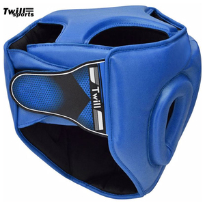 New Boxing Helmet Leather Karate Muay Thai Sanda <b>Training</b> Adults Kids Arts Helmet <b>Head</b> Guard Taekwondo Karate Boxing Helmets - Product Image 3