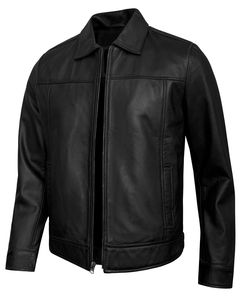 Chaqueta de cuero de alta calidad para hombre para invierno Nuevos diseños Cierre de cremallera Personalizable con bajo MOQ Todos Los tamaños disponibles - Product Image 1