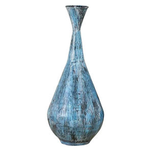 Maceta de Hierro con Acabado Antiguo Degradado Premium, Florero de Piso Moderno Hecho a Mano, Florero de Hierro Estilo Costero para Hogar y Bodas - Product Image 3