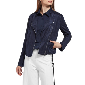 Blazer en cuir de haute qualité Vestes en daim camel pour femmes Blazer en daim Veste en cuir - Product Image 3