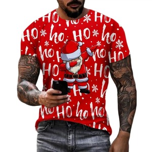 Men's 100% Cotton T-Shirt Loose Fit Short-Sleeved 220G Solid Color Printed Formal Style Custom Printed Short - Product Image 6