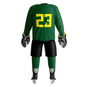 Uniforme de Hockey sobre Hielo de Diseño Duradero, 100% Poliéster, Conjuntos de Alta Calidad, Diseño Transpirable de la Mejor Fabricación, Uniforme de Hockey sobre Hielo para Hombre - Product Image 3