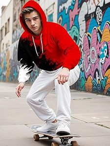 Sudaderas Casuales de Invierno para Hombre, Color Sólido, 100% Algodón, Corte Regular, Ecológicas, Transpirables y a la Moda - Product Image 5