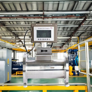 Hoge nauwkeurigheid 1,5% robuuste industriële gas digitale gecomprimeerde instrumentlucht RS485 gasturbine flowmeter - Product Image 1