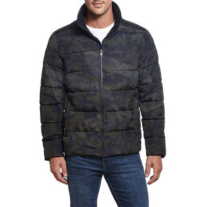 Vestes matelassées en soie à capuche, imperméables et respirantes, conçues sur mesure, tendance hiver, couleurs uniques pour hommes, vente en gros - Product Image 1