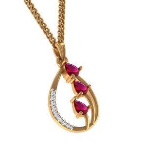 Juegos de colgantes finos de lujo al por mayor de alta calidad, oro de 18 quilates para exportación, joyería elegante y asequible para negocios en línea - Product Image 4