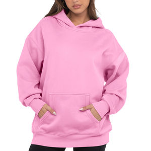 Sudaderas con Capucha para Mujer al por Mayor, de Alta Calidad, Cómodas, Unisex, Transpirables, de Felpa Suave, Manga Larga, Hombros Caídos - Product Image 1