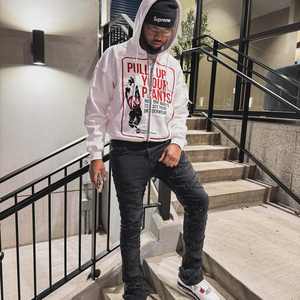 เสื้อครอปมีฮู้ดแบบมีซิปสำหรับผู้ชายเสื้อครอปซิป500gsm สีจางลงผลิตตามสั่ง - Product Image 4