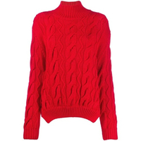 Nouveau Style 2024 mode col rond rayé laine cachemire tricot surdimensionné pull ourlet irrégulier conception femmes pull
