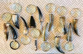 Loupe en corne de buffle de créateur Loupe en corne de buffle rustique Loupe en corne de buffle classique et à bas prix - Product Image 3