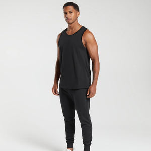 Camiseta sin Mangas de Algodón para Hombre, Transpirable, de Secado Rápido, Estilo Casual, Tejida, a Precio Competitivo, al por Mayor - Product Image 4