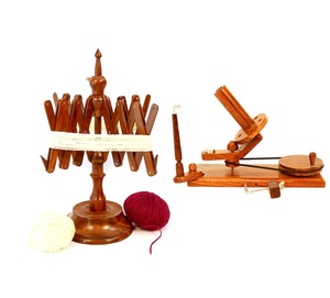 Enrouleur de boule de fil rapide Enrouleur en bois Crochet Cadeaux pour tricoter Belle - Product Image 3