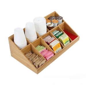 Boîte de rangement élégante en bambou Boîte en bambou faite à la main Décoration de table pour la maison naturelle écologique Vente en gros du Vietnam - Product Image 1