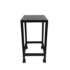 Table d'appoint ronde de luxe en métal et bois faits à la main couleur or Antique pour la maison salon Table de meubles décorative personnalisée - Product Image 3