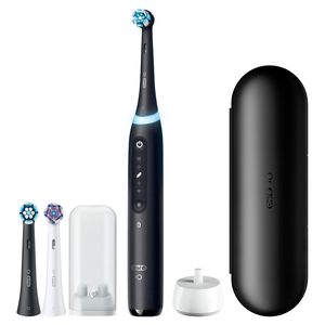 Cepillo de dientes eléctrico recargable Oral-B iO Deep Clean + Whiten con sensor de presión visible, temporizador de 2 minutos, 5 configuraciones de limpieza - Product Image 1