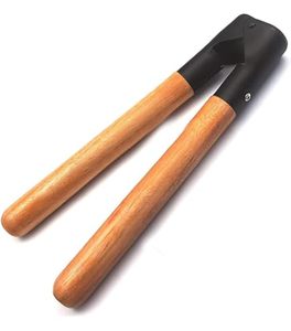 Désenchaîneur de style Barnes, 13 pouces, en acier inoxydable, outil vétérinaire avec des bords de coupe tranchants, manches en bois par ARMANDIOUS - Product Image 1