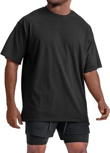 100% algodón Hombres estilo único camiseta 230GSM Heavy Loose Fit algodón jersey Camiseta slim fit moda camisetas - Product Image 3