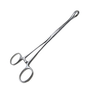 Abrazadera de sujeción de esponja de acero inoxidable Manual reutilizable médica Fórceps de esponja Foerster Vendaje de cirugía general de alta calidad - Product Image 2