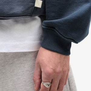 เสื้อกันหนาวมีฮู้ดสำหรับผู้ชายผ้าฝ้าย100% พิมพ์ลายเฟรนช์เทอร์รี่ - Product Image 4