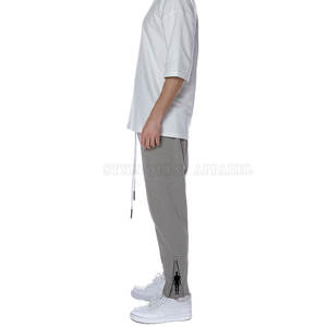 Ensembles d'hiver personnalisés en coton léger brodé pour hommes, style streetwear, à capuche, motif uni, les plus vendus - Product Image 5