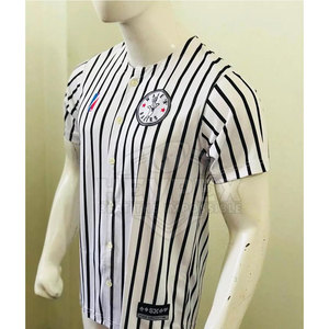 Ropa deportiva transpirable de Jersey de béisbol personalizada de alta calidad con precio de fábrica de servicios OEM - Product Image 4
