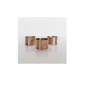 <b>Copper</b> Napkin Ring Hammered Napkin Rings <b>Table</b> Ware <b>Table</b> Decorative Item <b>Copper</b> Napkin Ring for Low Price - Product Image 4