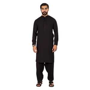 ชุดเดรสปากีสถานสำหรับผู้ชายชุดเดรสผ้าคอตตอนสไตล์ปากีสถานชุดคาเมซของชาวมุสลิมผ้าคอตตอนสไตล์ปากีสถานสำหรับ100% - Product Image 1