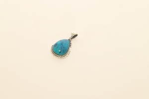Pendentif en argent sterling 925 de qualité supérieure, finition haut de gamme, serti à la bélière, shattuckite, coupe cabochon en forme de poire, élégant et tendance, cadeau - Product Image 2
