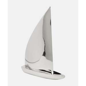 Decoración de Mesa para Sala de Estar, Objetos Decorativos Náuticos con Forma de Yate, Velero o Barco, Acabado Brillante y Pulido - Product Image 2