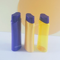 Botol Plastik PET 400ml untuk Shower Gel, Lotion, Sampo, Masker Wajah, Tutup Flip Top, Warna Kustom, Sablon Sutra, Perawatan Kulit Tingkat Tinggi