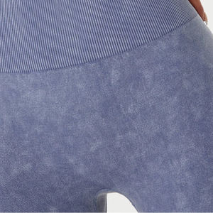 Leggings Deportivos de Cintura Alta para Mujer ERID SPORTS, con Logotipo Personalizado en la Pierna Izquierda, Transpirables, de Secado Rápido, Spandex/Nailon, Sin Costuras - Product Image 3