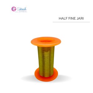 Hilo de Poliéster Metálico LC 1260 para Bordado Indio Zari Jari Kasab, con Alta Tenacidad y Marca Registrada, para Tejido a Mano - Product Image 2