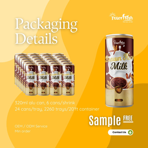 Leche de Frijol Mungo Interfresh con Sabor a Tabaco, 320 ml, Natural y Saludable, Marca Personalizada para Minoristas de EE. UU./Canadá y Europa |   HACCP HALAL - Product Image 5