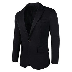 Veste de costume décontractée à coupe ajustée avec logo personnalisé, style unisexe, blazers pour hommes, manteau en tissu imprimé, longueur standard, blazer pour hommes - Product Image 3