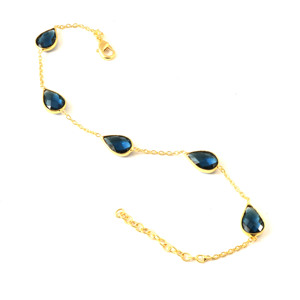 Waterproof 18K Gold Plated Brass Cuff <b>Bracelet</b> Cute Customizable Tarnish-Free Hydro <b>Stone</b> Heart Shape Unisex Trendy Gift Party - Product Image 1