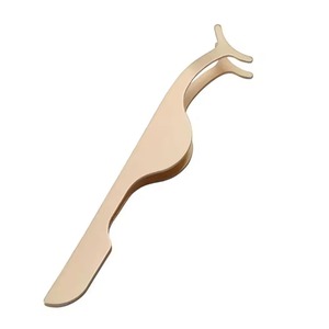 Pinces à épiler en acier inoxydable pour extensions de cils en gros avec logo personnalisé, outils de beauté de haute qualité, ciseaux et applicateur modèle - Product Image 1