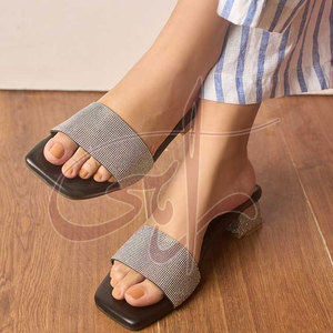 Tacones de Mujer Antideslizantes de Alta Calidad con Diseño Personalizado, Servicio OEM, Cuero Genuino Profesional para Todas las Temporadas - Product Image 3